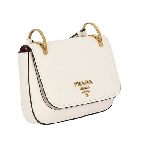 borsa prada bianca|prada borse da donna.